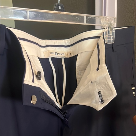 Tory Burch, size 12, women’s Navy Pants - Picture 4 of 9